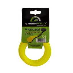 Fir rotund Greenfield | GA-FIR_R2.0/15 | diametru 2,0 mm | lungime 15 m | pentru bricolaj, floristică și reparații