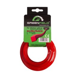 Fir pătrat Greenfield GA-FIR_P2.0/15 | Secțiune 2,0 mm | Lungime 15 m | Pentru instalații electrice și legături | Calitate profesională Greenfield