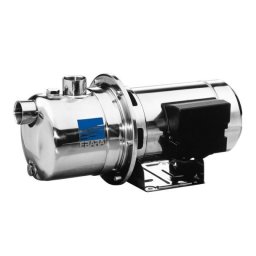 Pompă de suprafață autoamorsantă Ebara JEM/A150 - 1,1 kW monofazată - Debit max 75 l/min - Refulare max 59 m - Inox, construcție durabilă