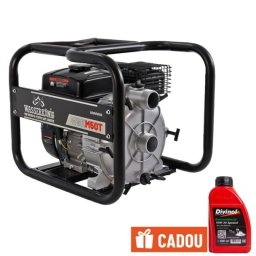 Motopompă 2" pentru apă murdară Wasserkonig WSKM50T – 30 m³/h, refulare max. 30 m, motor Euro V, benzină 7 CP