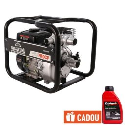 Motopompă 2" Wasserkonig WSKM50CP – 25 m³/ora, refulare max. 50 m, motor Euro V, benzină, 7 CP