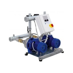 Grup de pompare inox Ebara 2GP2CDX70/12 | 2x0.9 kW 400 V | Debit max 160 l/min | Înălțime refulare max 48 m | Fără recipiente