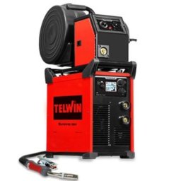 Aparat sudură multiproces Telwin SUPERMIG450I_ACC | MIG/MMA/TIG DC | 320/400 A | Sârmă oțel 0,6–1,6 mm | Kit accesorii profesional
