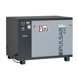 Compresor de aer silentios Fini Pulsar Evo BK114-5.5 | 4 kW • 10 bar • 580 l/min | Performanță industrială și eficiență energetică | Ideal pentru service auto, atelier și...