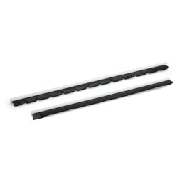 Set 2 benzi cu perie Flex 374075 BL-FN-AL 36x370 VE2 pentru duză și furtun aspirator podea cu role
