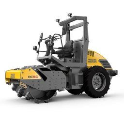 Cilindru vibro-compactor Wacker Neuson RC50 D, 5035 kg, lățime de lucru 1370 mm, motor Kubota