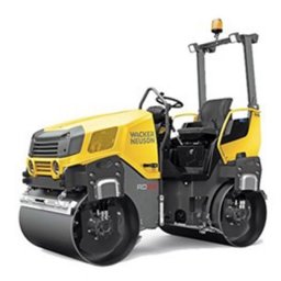 Cilindru vibro-compactor Wacker Neuson RD28-120, 2695 kg, motor Kubota, lățime 1200 mm