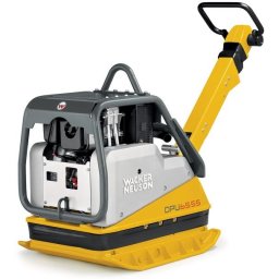 Placă compactoare reversibilă Wacker Neuson DPU6555Heh – diesel, 495 kg, forță de impact 65 kN, pornire electrică, contor ore de funcționare