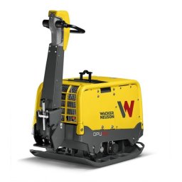 Placă compactoare reversibilă Wacker Neuson DPU90Lem770, diesel, răcire cu apă, 769 kg, forță de impact 90 kN, pornire electrică