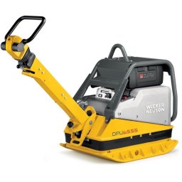 Placă compactoare reversibilă Wacker Neuson DPU6555Hech - diesel, pornire electrică - greutate 497 kg - forță de impact 65 kN - sistem Compatec, contor ore de funcționare