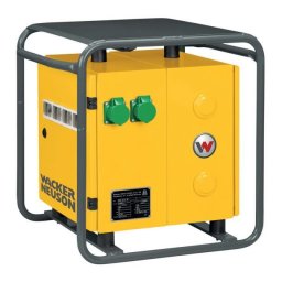 Convertizor de frecvență | Wacker Neuson FUE‑M/S 85A | 85 A ieșire | 42 V ieșire | 4 prize 32 A (4CEE‑32A)