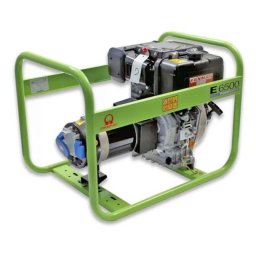 Generator monofazat PRAMAC E6500 – max. 5,3 kW, motor diesel YANMAR, EURO V