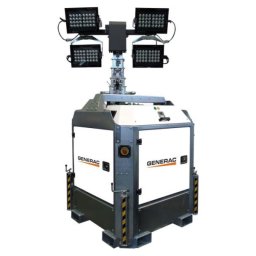 Turn iluminat cu generator Generac LT CUBE+ SUPER K Z482 - 4x320W LED - 167300 lm, catarg 8,4 m - generator 5 kVA - motor Kubota