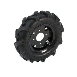 Roată de cauciuc Greenfield 4.00-8 stânga (GA-ROATA_S-C4.00-8) pentru GP-7085A & GP-90125A