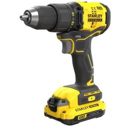 Mașină de găurit și înșurubat Stanley Fatmax V20 SFMCD710C2K, 60 Nm, 2 acumulatori 18 V/1.5 Ah