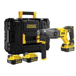 Ciocan rotopercutor Stanley SFMCH900M22 SDS Plus, 2 acumulatori 18V 2,0Ah, 2,0 J, cu încărcător și valiză