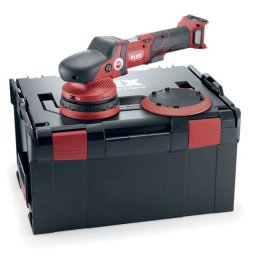 Masina de polisat orbitala Flex XFE 15 150 18.0-EC, compatibila cu acumulatori Li-Ion 18V, 150 mm, cutie transport L-BOXX