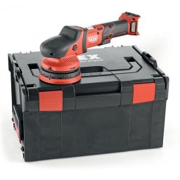 Masina de polisat orbitala Flex XCE 8 125 18.0-EC, compatibila cu acumulatori Li-Ion 18.0V/5.0 Ah, 125 mm, positive drive, cutie transport L-BOXX