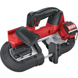 Flex SBE 64 18-EC - Fierăstrău cu bandă - Compatibil acumulatori Li-Ion 18V - Capacitate tăiere 64 mm - Valiză TK-L 238
