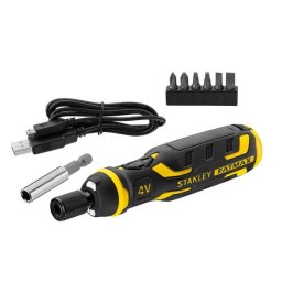 Șurubelniță asistată electrică Stanley FMHT66719-0, 4V, acumulator 1,5 Ah