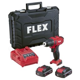 Mașină de găurit și înșurubat Flex DD 2G 12-LDBC/2.5, 12V, 34 Nm, 2 acumulatori cu încărcător, valiză de transport