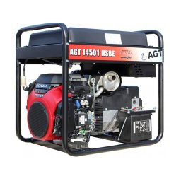 Generator curent pe benzină AGT 14501 HSBE monofazat AVR 13.5 kW pornire electrică