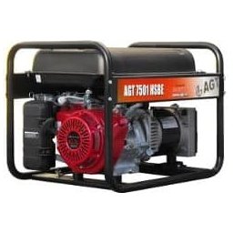 Generator curent pe benzină AGT 7501 HSBE R26 monofazat AVR 6,4 kW pornire electrică
