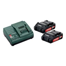 Set acumulatori Metabo Basic-Set 18 V 2 × 2,0 Ah