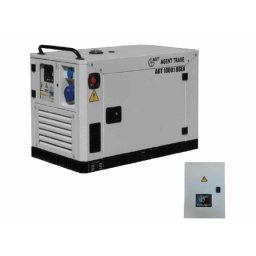 Generator de curent diesel AGT 10001 DSEA + panou de automatizare ATS 28 E/12