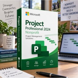 Microsoft Project Professional 2024 Nonprofit