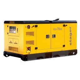 Generator insonorizat Stager YDY70S3 – 70 kVA, diesel, trifazat, 1500 rpm