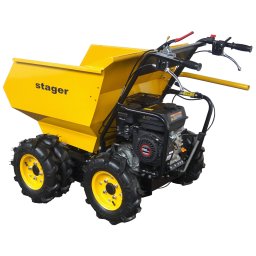 Roabă cu motor Stager RMT500 – 500 kg, motor pe benzină 6,5 CP, 6 roți