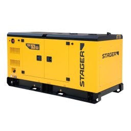Generator insonorizat Stager YDY53S3 – 53 kVA, diesel, trifazat, 1500 rpm