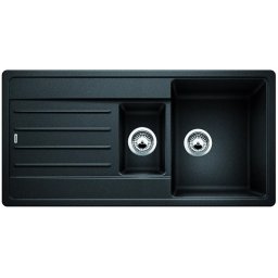 526086 Blanco Legra 6 - Chiuvetă silgranit, 100x50 cm, negru