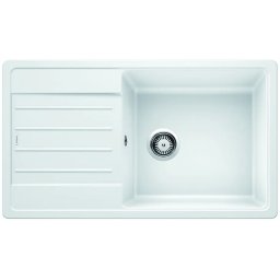 523328 Blanco Legra XL 6 - Chiuvetă silgranit, 86x50 cm, alb