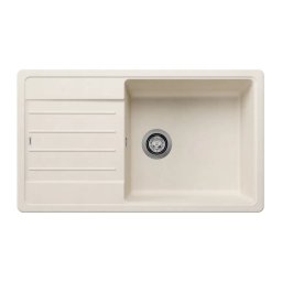 527091 Blanco Legra XL 6 - Chiuvetă silgranit, 86x50 cm, alb pal