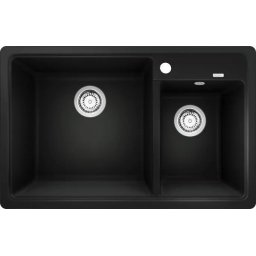 526223 Blanco Legra 8 - Chiuvetă silgranit, 78x50 cm, negru