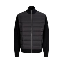 JACK & JONES Jachetă Jjtyler Hybrid 12298383 C-N10 black