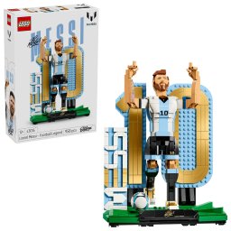 Set LEGO Editions - Lionel Messi – Legendă a fotbalului (43015)