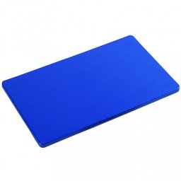 Tocator profesional pentru peste si fructe de mare Kesper 30152, standard HACCP, Gastronorm 1/1, rezistent pana la 95 °C, picioruse antiderapante, suprafață care protejeaza lamele, albastru