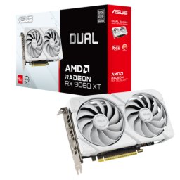Placa video ASUS AMD Radeon RX 9060 XT DUAL White Edition 16GB DUAL-RX9060XT-16G-WHITE, GDDR6, 128 bit