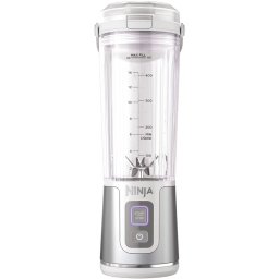 Blender portabil NINJA Blast BC151EUWH, 530 ml, 7.4 W, 6 lame oțel, USB-C, White