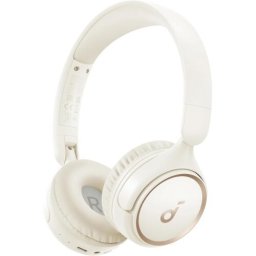 Casti Wireless On-Ear Anker Soundcore H30i Design Pliabil Pure Bass Bluetooth 5.3 Alb