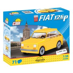 Blocuri de 71 de piese, polish fiat 126p