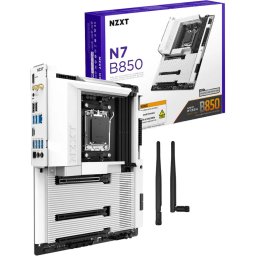 Placa de baza AMD B850 Socket AM5 ATX Alb