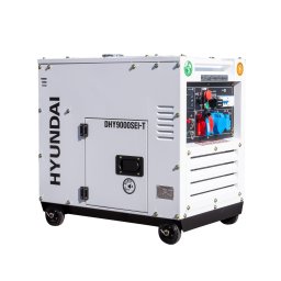 Generator de curent inverter trifazat cu motor diesel Hyundai DHY9000SEi-T, 6,5 kW