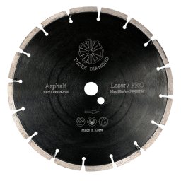 Disc diamantat Tu-Dee Diamond 1170102300 pentru asfalt – 300 mm, disc segmentat, profesional