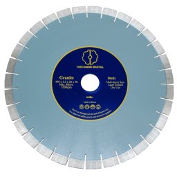 Disc diamantat Tu-Dee Diamond 1170114450 pentru granit – 450 mm, cu reducții, profesional