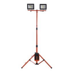 Proiector LED cu stand Redback ED40 – acumulator 40 V, 2x20 W, 2000 lm, fără acumulator