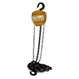 Palan manual cu lanț Stager HSC-0.5T 0,5 t – ridicare 3 m, lanț 6 mm